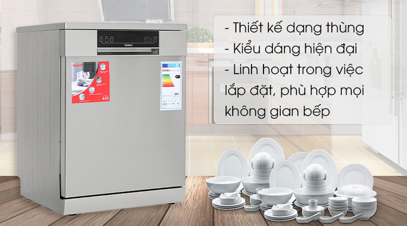 Máy rửa chén độc lập Galanz W60B1A401M-AE5(SS) - Hàng chính hãng