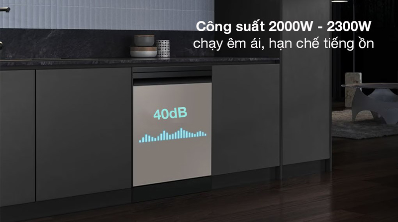 Máy rửa chén Samsung Bespoke DW60CB750FAPSV - Hàng chính hãng