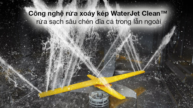 Máy rửa chén Samsung Bespoke DW60CB750FAPSV - Hàng chính hãng