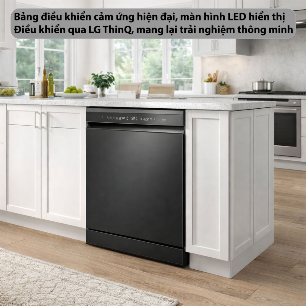 Máy rửa chén độc lập LG LDN14BLA5 - Hàng chính hãng