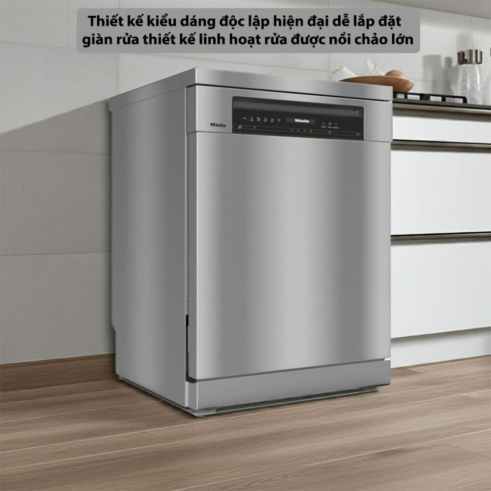 Máy rửa chén độc lập Miele G 7600 SC EDST/CLST AutoDos - Hàng chính hãng