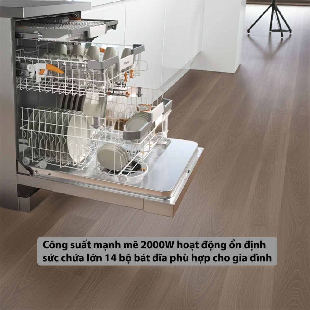 Máy rửa chén độc lập Miele G 7600 SC EDST/CLST AutoDos - Hàng chính hãng