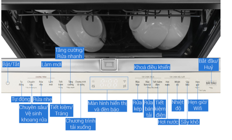 Máy rửa bát độc lập LG LDT14BGA3.ANBPEVN - Hàng chính hãng