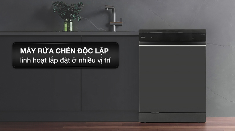 Máy rửa chén độc lập Comfee CDWEF1533GB-WU-VN - Hàng chính hãng