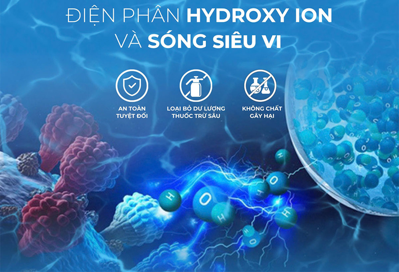 Máy rửa thực phẩm thông minh Ultty WHF - Hàng chính hãng