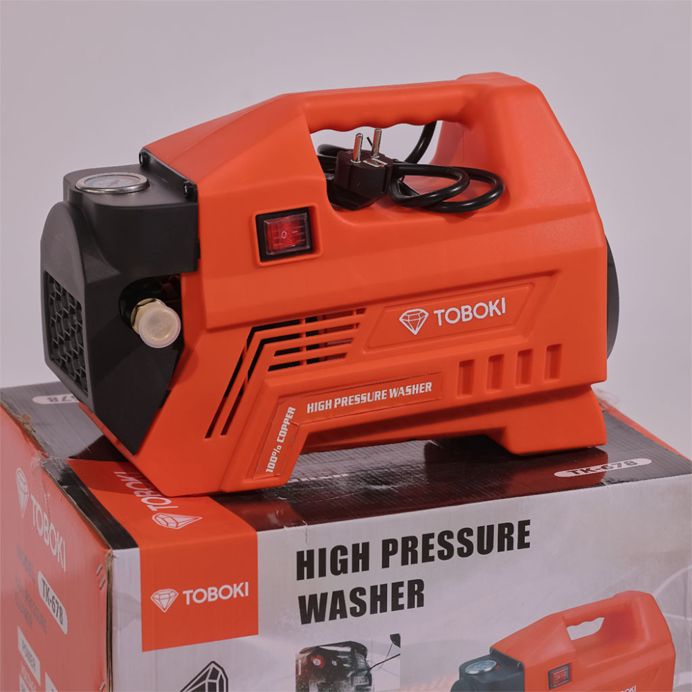 Máy rửa xe không chỉnh áp Toboki TK-678 - Hàng chính hãng