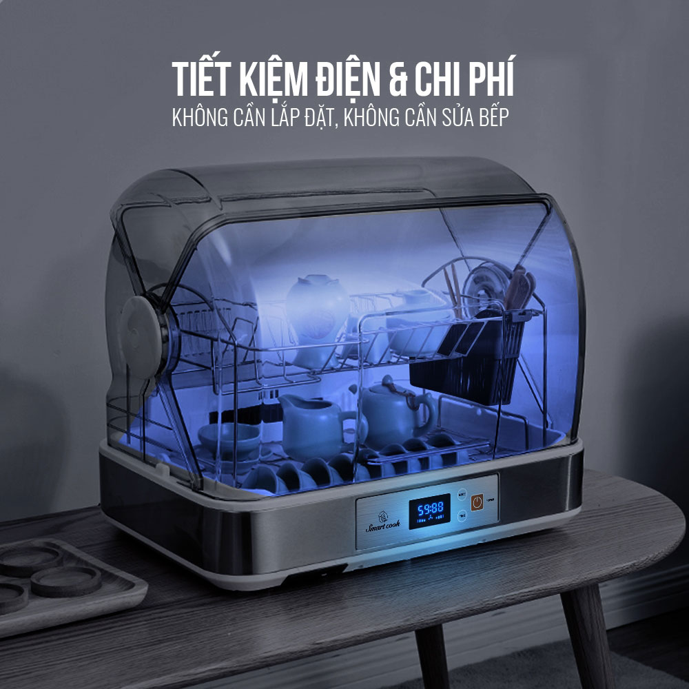Máy sấy bát Elmich Smartcook DDS-3906 - Hàng chính hãng