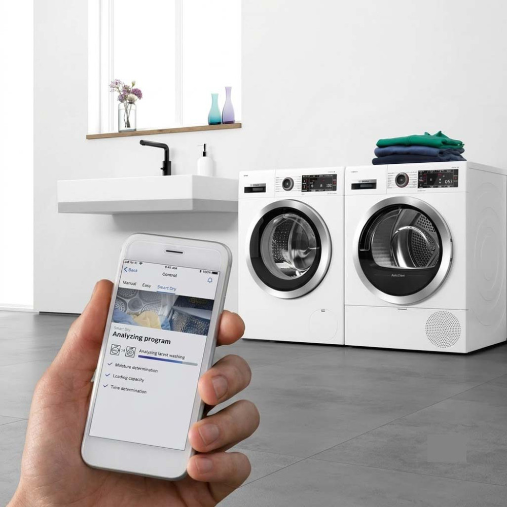 Máy sấy bơm nhiệt Bosch 9 kg WQB246CX0 - Serie 8 - Hàng chính hãng