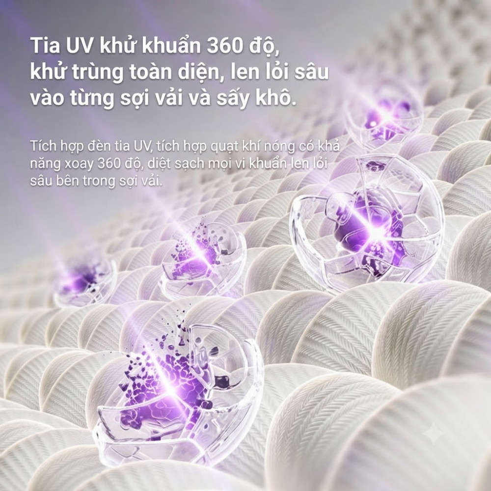 Máy sấy quần áo Lumias WCD-268W - Hàng chính hãng
