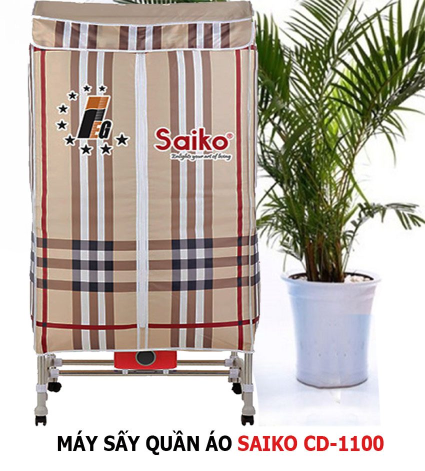 Máy sấy quần áo Saiko CD-1100 - Hàng chính hãng