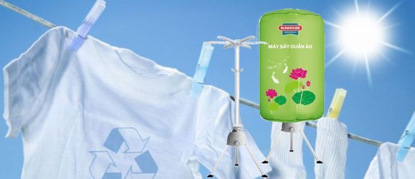 Máy sấy quần áo Sunhouse SHD-2610 - Hàng chính hãng