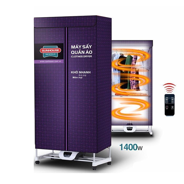 Máy sấy quần áo Sunhouse SHD2707 - Hàng chính hãng