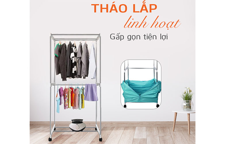 Máy sấy quần áo Unie UE-688 - Hàng chính hãng