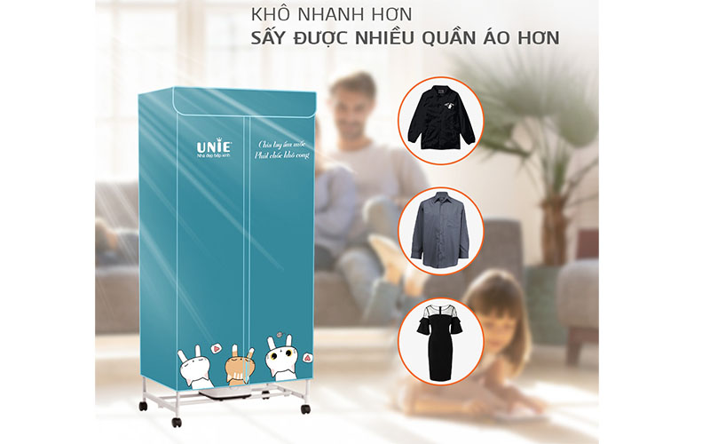 Máy sấy quần áo Unie UE-688 - Hàng chính hãng