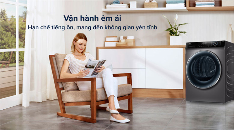 Máy sấy bơm nhiệt Aqua 10 kg AQH-H1000H(PS) - Hàng chính hãng