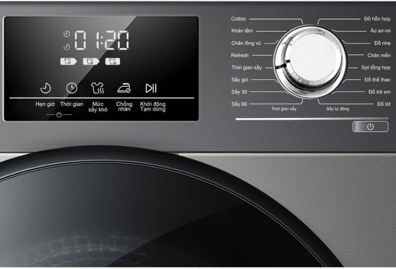 Máy sấy quần áo Aqua AQH-H900G.PS - Hàng chính hãng