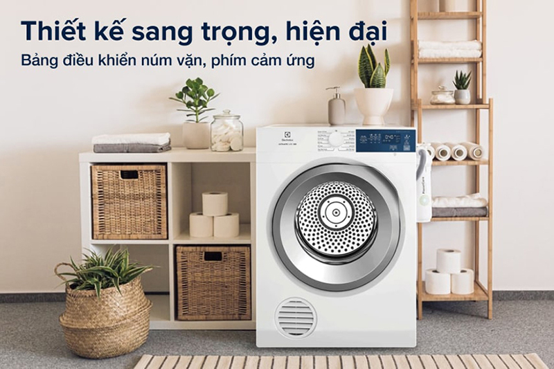 Máy sấy quần áo thông hơi Electrolux EDV904H3WC - Hàng chính hãng