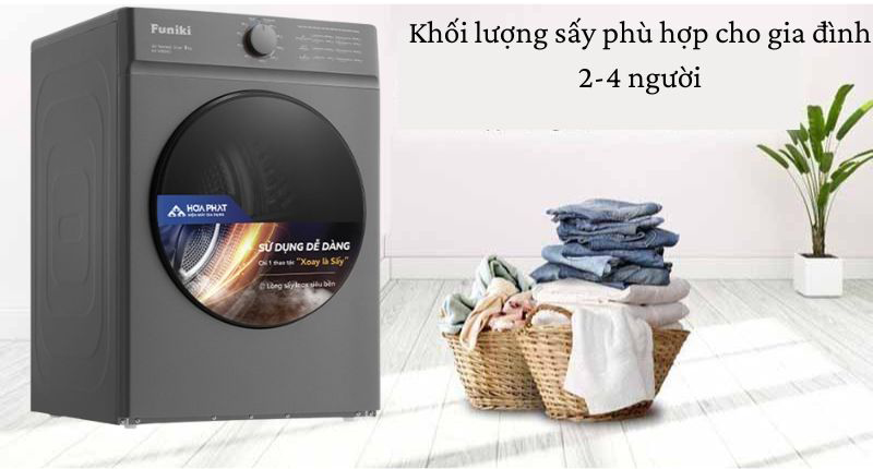 Máy sấy thông hơi Funiki HD V680AG - Hàng chính hãng