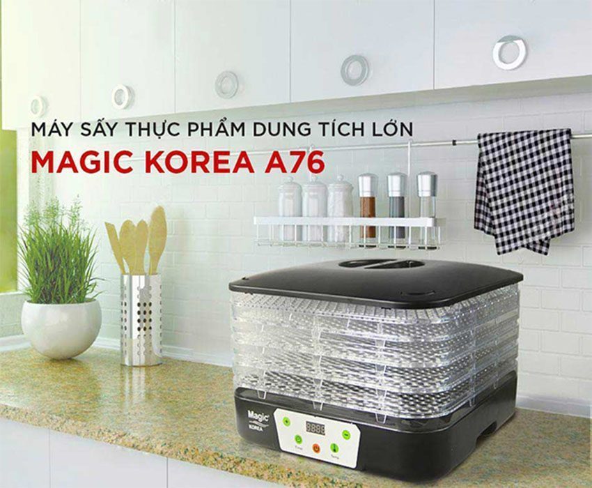 Máy sấy thực phẩm Magic Korea A-76 - Hàng chính hãng