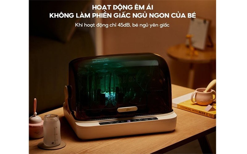 Máy sấy tiệt trùng bình sữa Bear SB-MTT20 - Hàng chính hãng