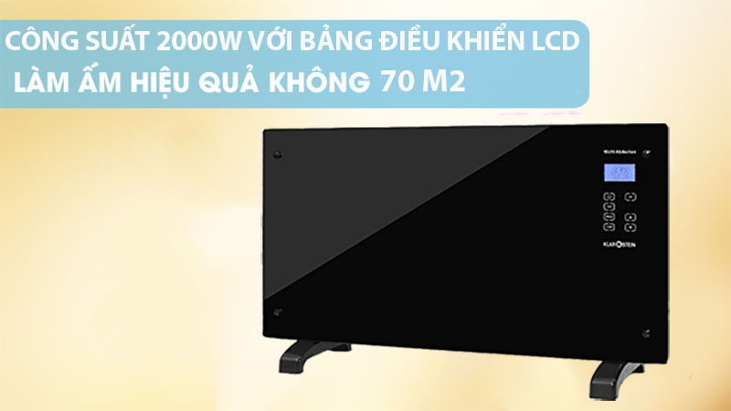 Máy sưởi đối lưu Klarstein Norderney - Hàng chính hãng