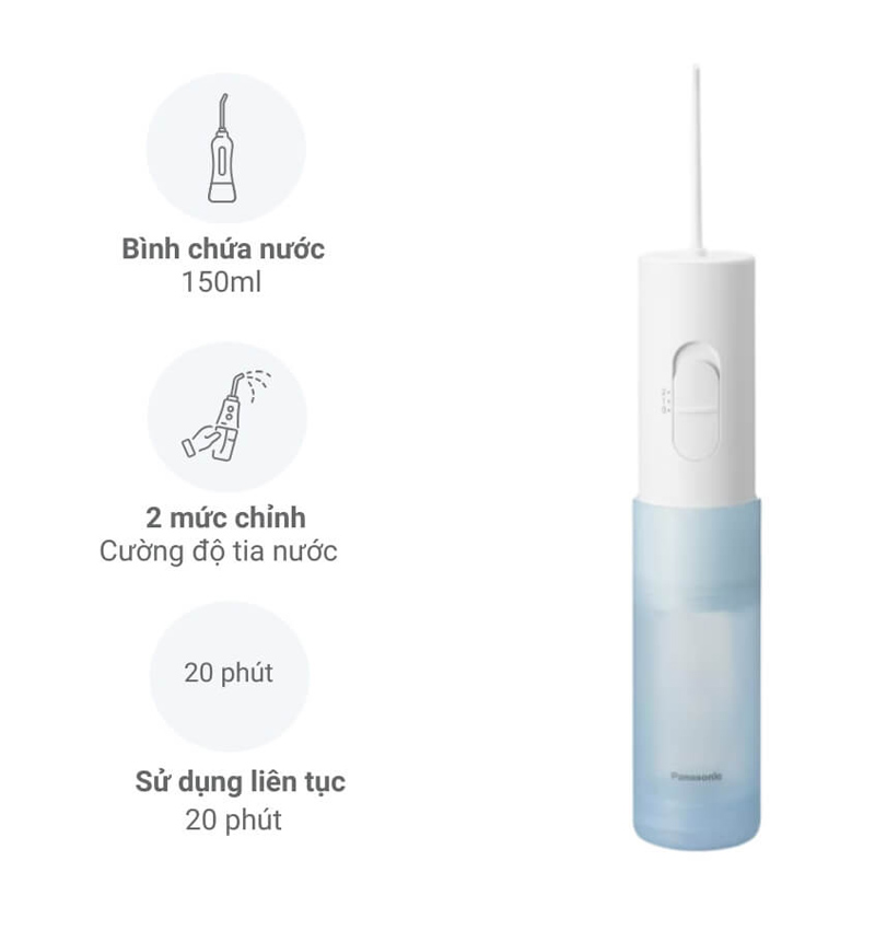 Máy tăm nước Panasonic EW-DJ11-A451 - Hàng chính hãng