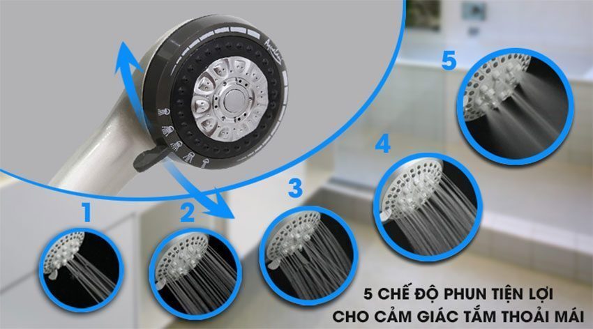 Máy tắm nước nóng trực tiếp Centon KS500E - Hàng chính hãng