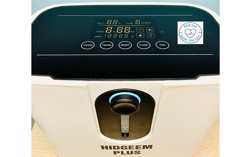 Máy tạo oxy gia đình HIDGEEM PLUS - Hàng chính hãng