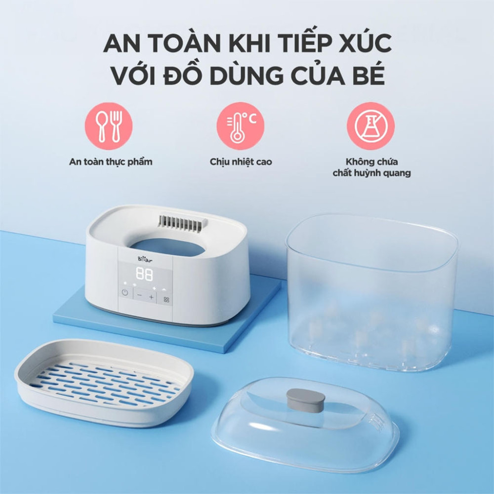 Máy tiệt trùng bình sữa Bear ST-5H05E26 - Hàng chính hãng