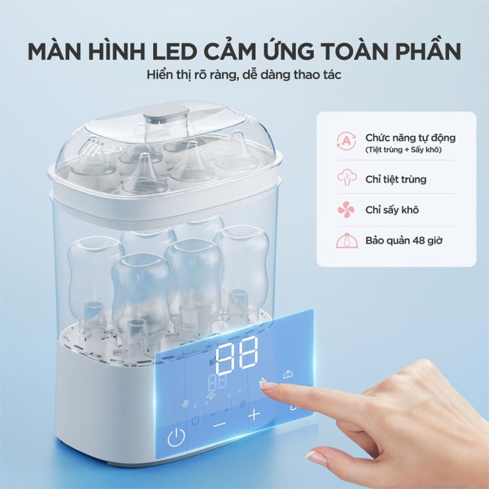 Máy tiệt trùng bình sữa Bear ST-5H05E26 - Hàng chính hãng