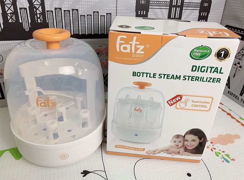 Máy tiệt trùng bình sữa FatzBaby FB4036SL - Hàng chính hãng