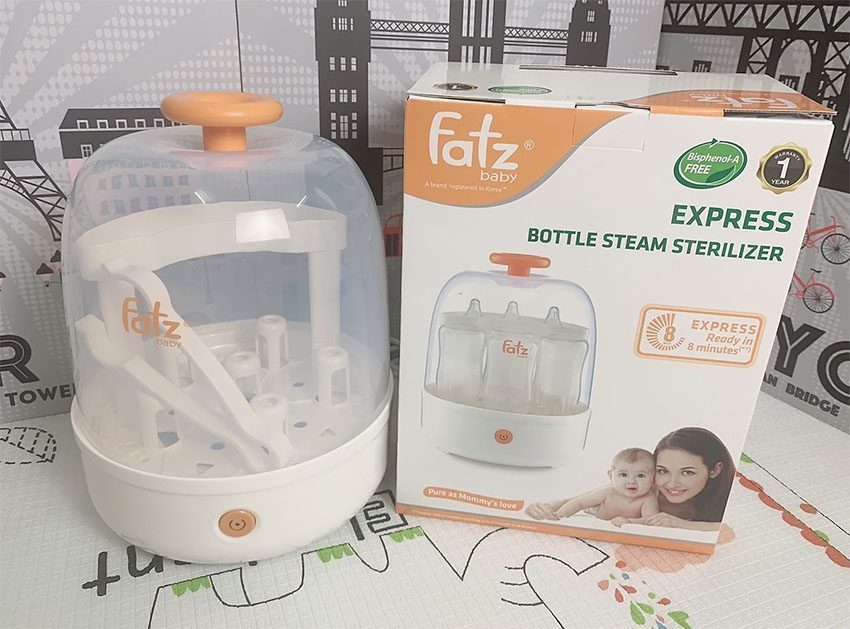 Máy tiệt trùng bình sữa FatzBaby FB4021SL - Hàng chính hãng
