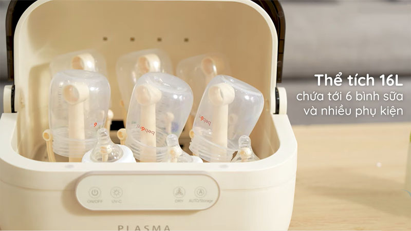 Máy tiệt trùng bình sữa đa năng Beborn SBP01HB - Hàng chính hãng