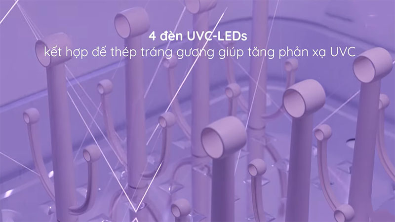 Máy tiệt trùng bình sữa đa năng Beborn SBP01HB - Hàng chính hãng