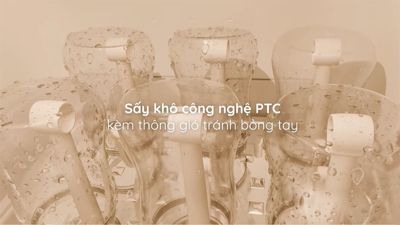 Máy tiệt trùng bình sữa đa năng Beborn SBP01HB - Hàng chính hãng