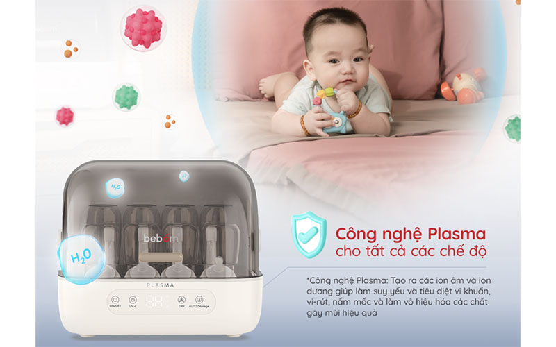 Máy tiệt trùng đa năng Beborn SBP02HB - Hàng chính hãng