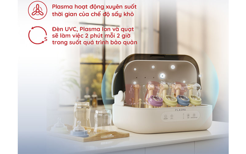 Máy tiệt trùng đa năng Beborn SBP02HB - Hàng chính hãng