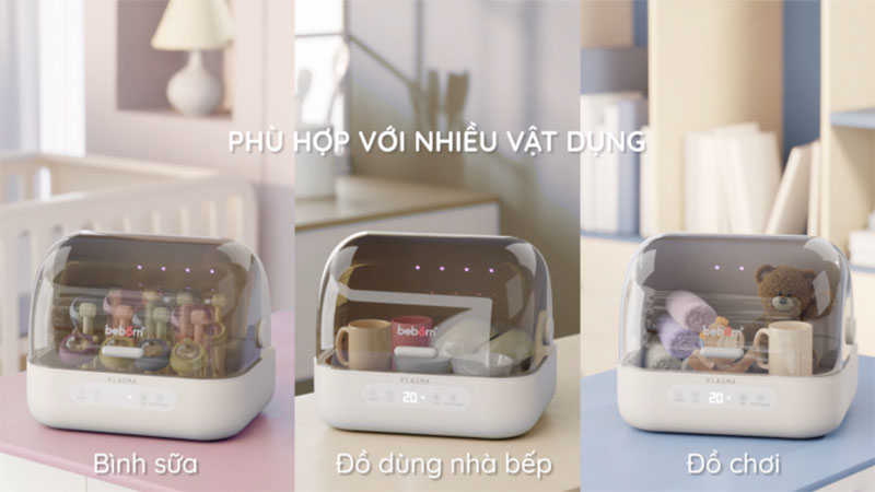 Máy tiệt trùng đa năng Beborn SBP02HB - Hàng chính hãng
