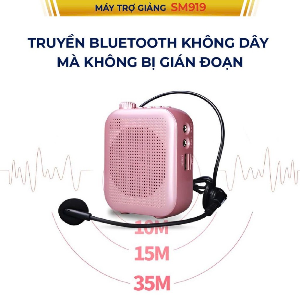 Máy trợ giảng không dây Sunrise SM-919 - Hàng chính hãng