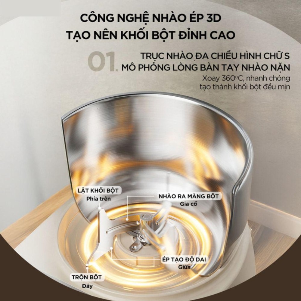 Máy trộn bột Bear 5L SM-5H50Z68 - Hàng chính hãng