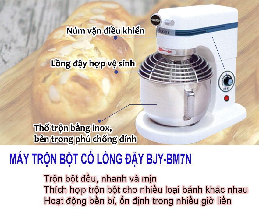 Máy trộn bột Berjaya BJY-BM7N - Hàng chính hãng
