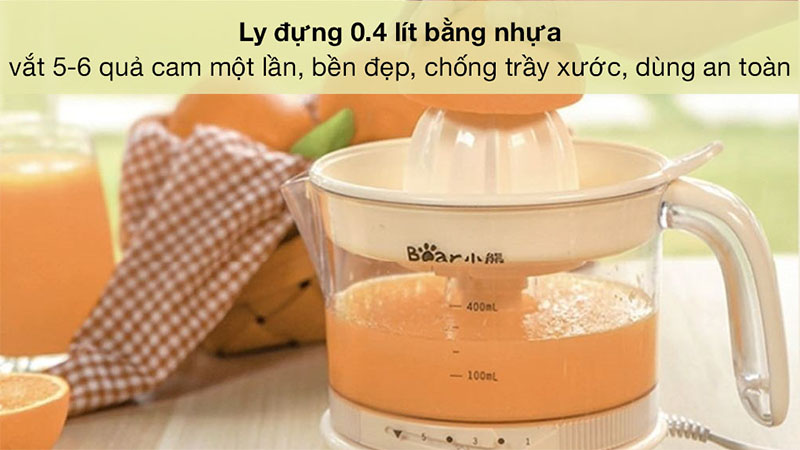 Máy vắt cam Bear CZJ-A04B1 - Hàng chính hãng