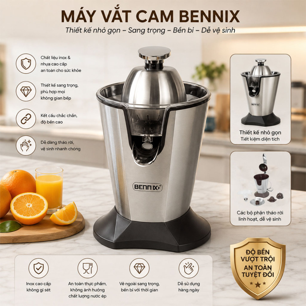 Máy vắt cam Bennix BN-CJ02 - Hàng chính hãng
