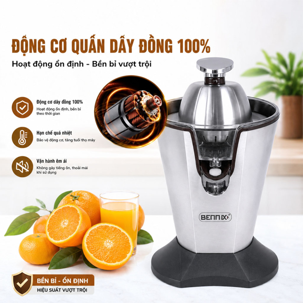 Máy vắt cam Bennix BN-CJ02 - Hàng chính hãng