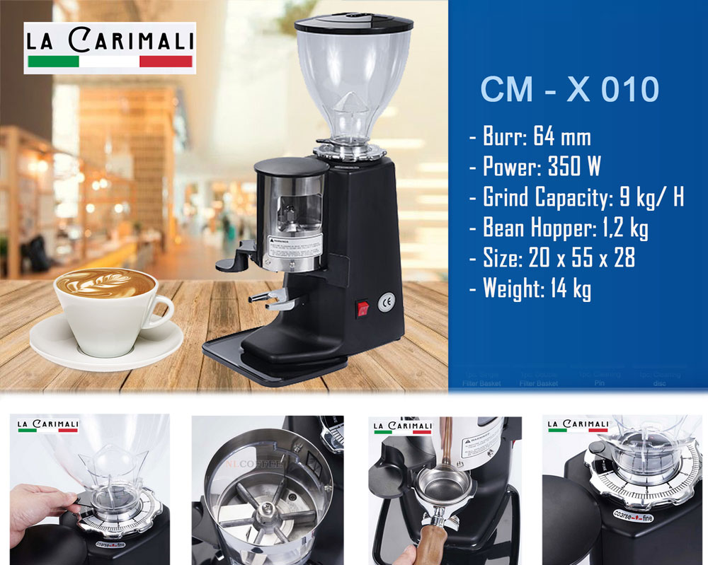 Máy xay cafe Carimali X010 - Hàng chính hãng