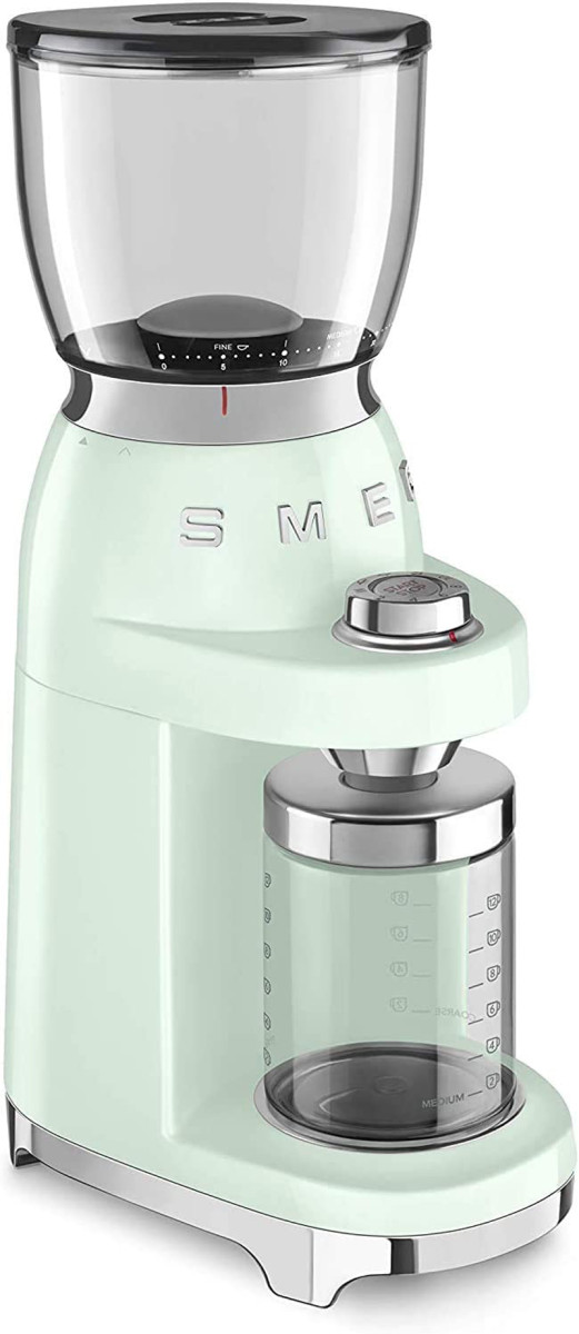 Máy xay cafe Smeg CGF01WHEU - Hàng chính hãng