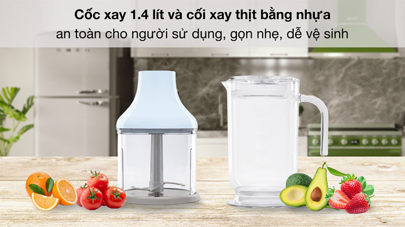 Máy xay cầm tay SMEG HBF02 - Hàng chính hãng