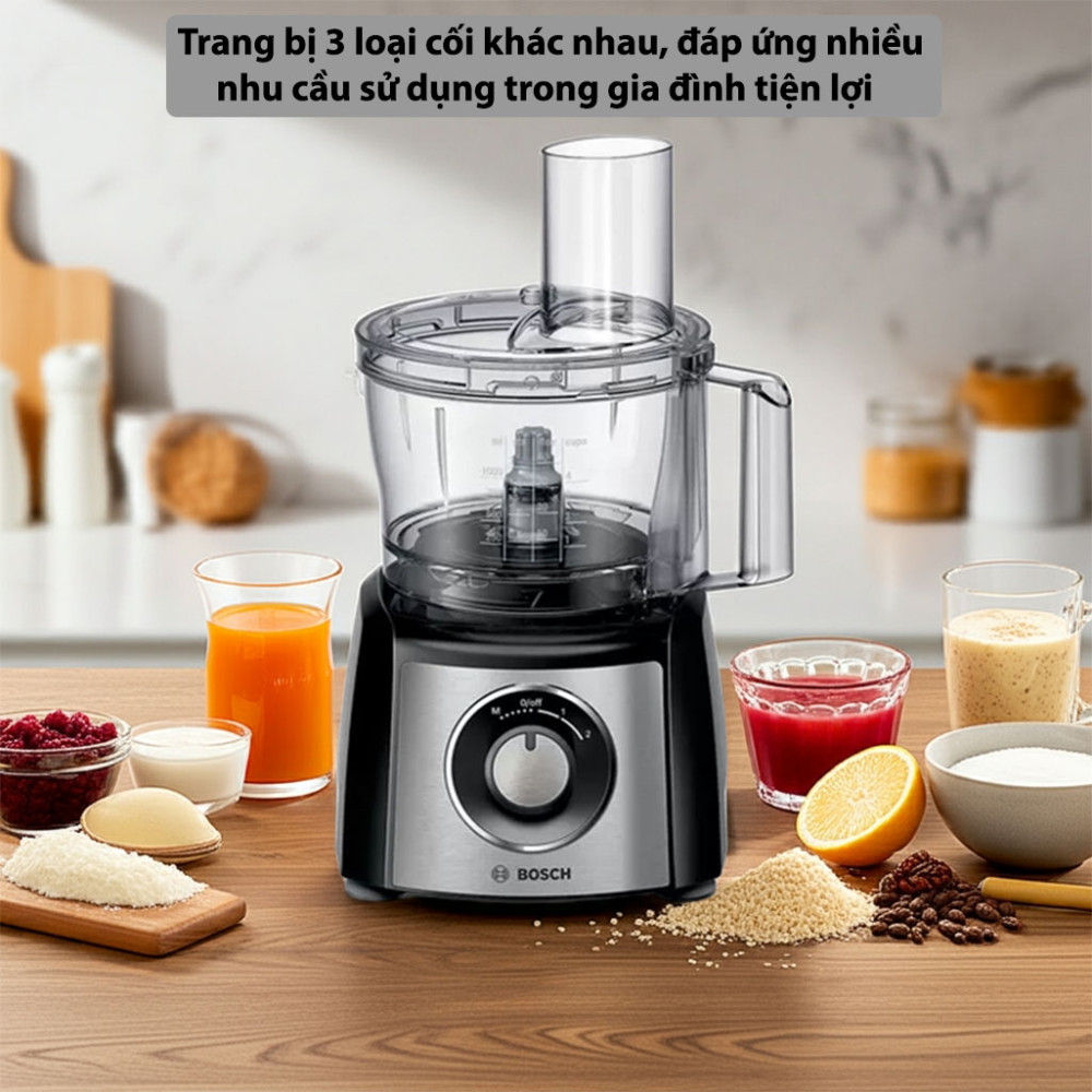 Máy xay đa năng Bosch MCM3501M - Hàng chính hãng