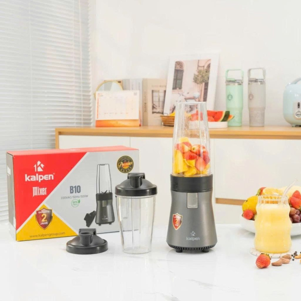 Máy xay đa năng 2 cối Kalpen B10 - 500W - Hàng chính hãng