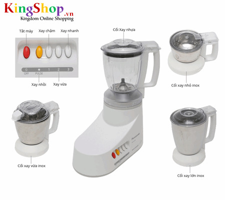 Máy xay đa năng Panasonic MX-AC400WRA - Dung tích 1.0L - Hàng chính hãng
